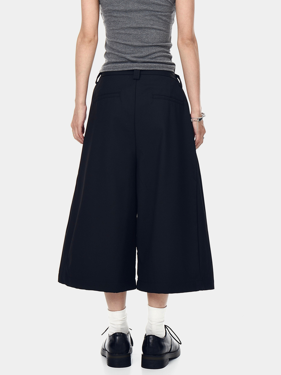 Thunderbark - Women's Wrinkle-Resistant Wide-Leg Cropped Pants