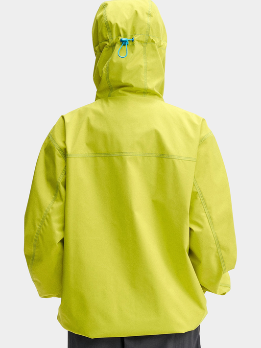 EchoDeck - Unisex Teflon Triple-Defense Colorblock Drawstring Jacket