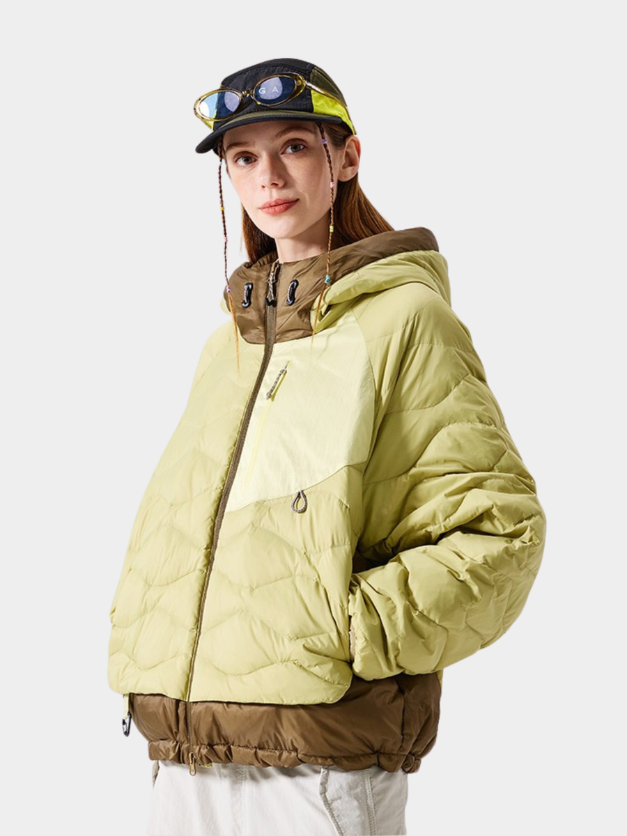 RavenNest - Water-Repellent 90% White Duck Down Jacket