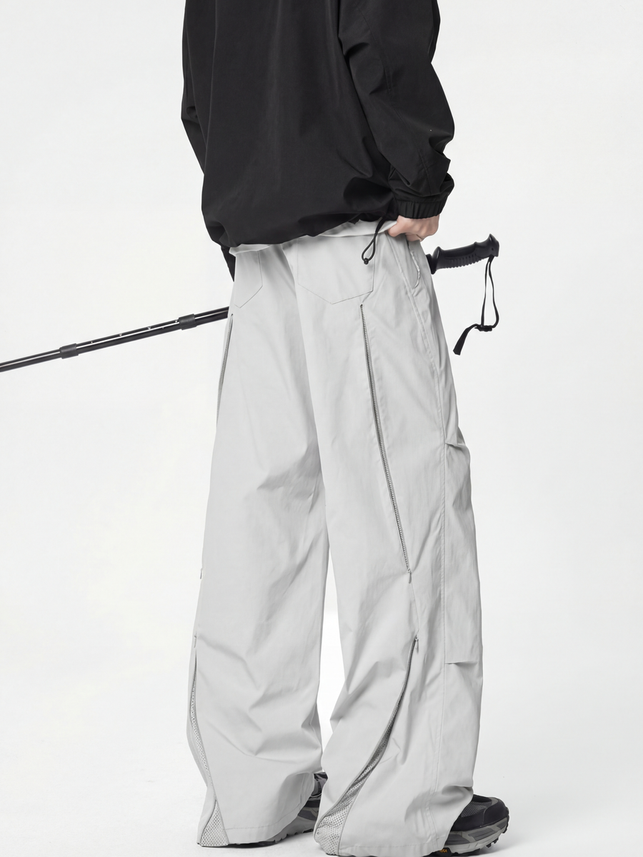 FireMat - Unisex Quick-Dry Wide-Leg Paratrooper Cargo Pants