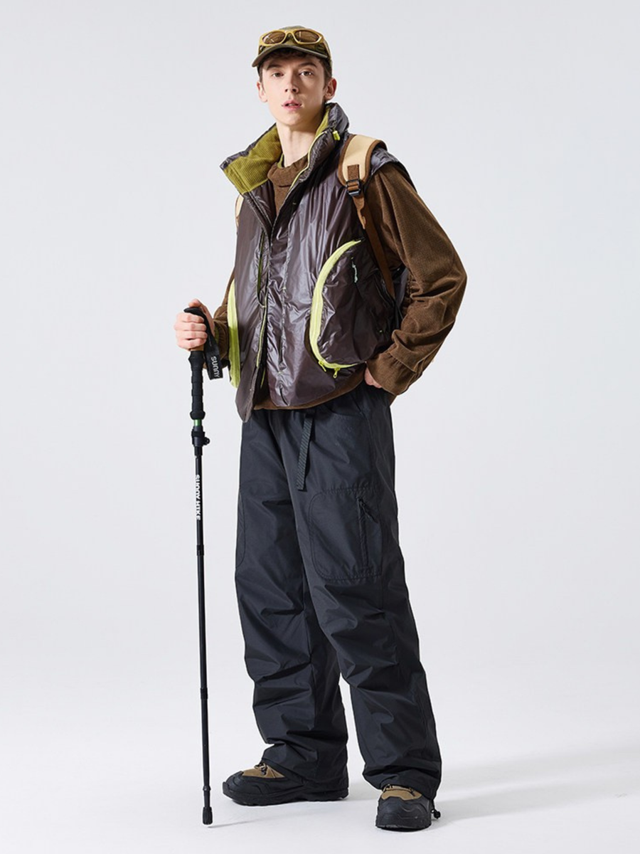 DryWrap - Unisex ColorShift Thermal 90% White Duck Down Vest