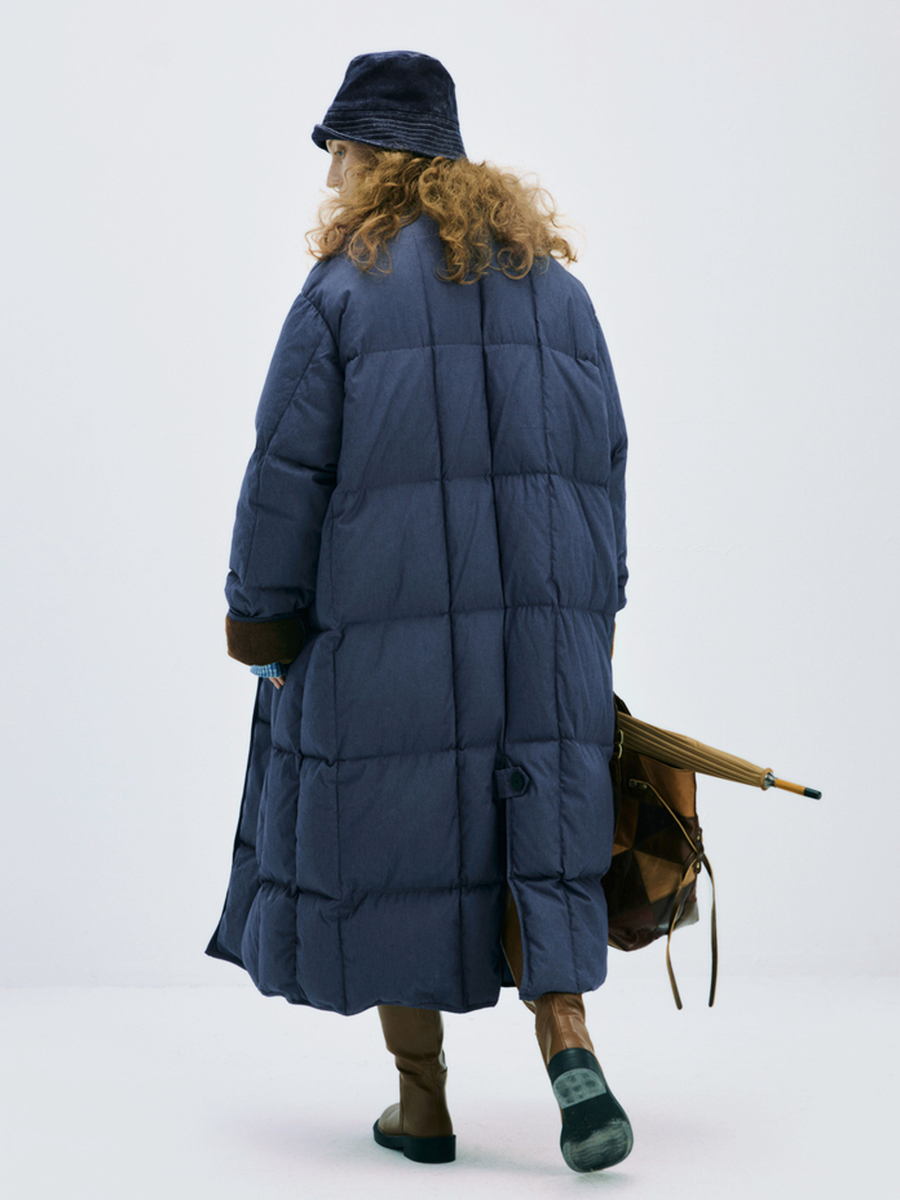Nightdrift - Women's 90% White Duck Down Ultra‑Warm Over‑Knee Down Jacket