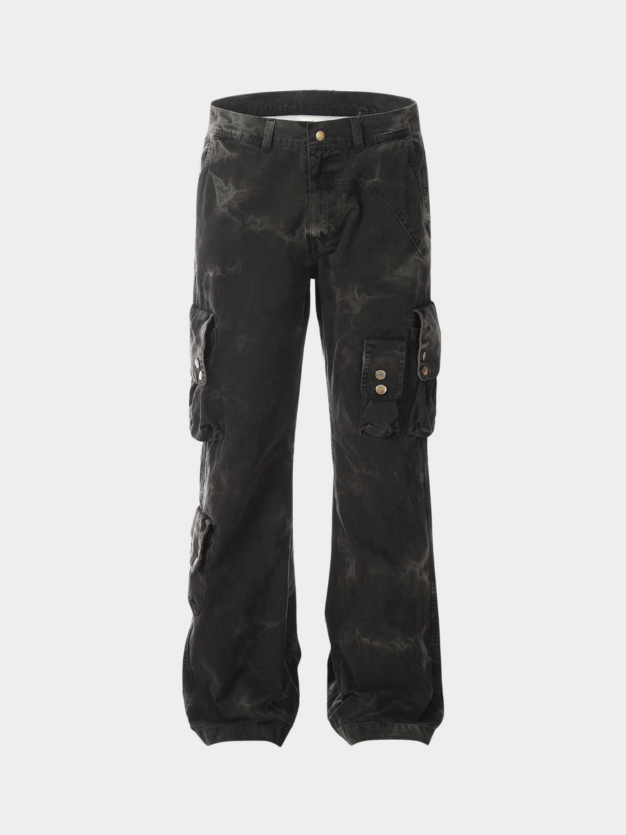 FoxLine - Unisex American Multi-Pocket Cargo Pants