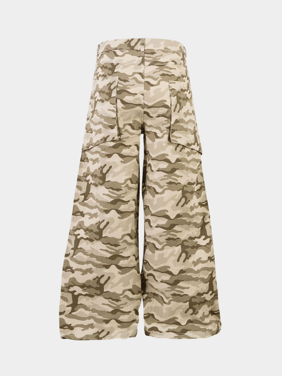 HeatLamp - Men's Loose Camo Wide-Leg Pants