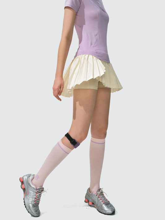 Shard - Women's Asymmetric Pleated Active Skirt