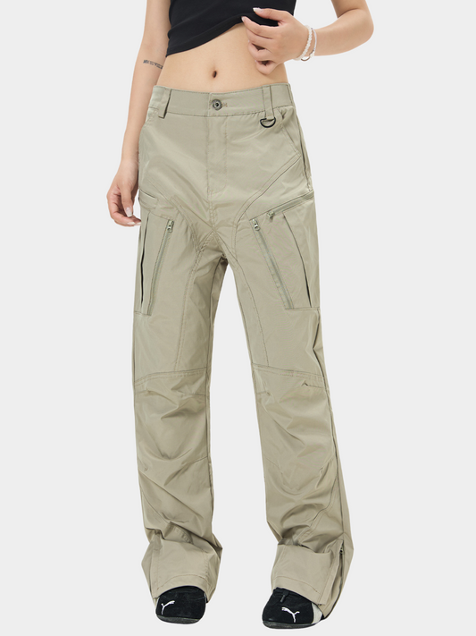 Aquastep - Women's Slim Fit Tapered Cargo Pants
