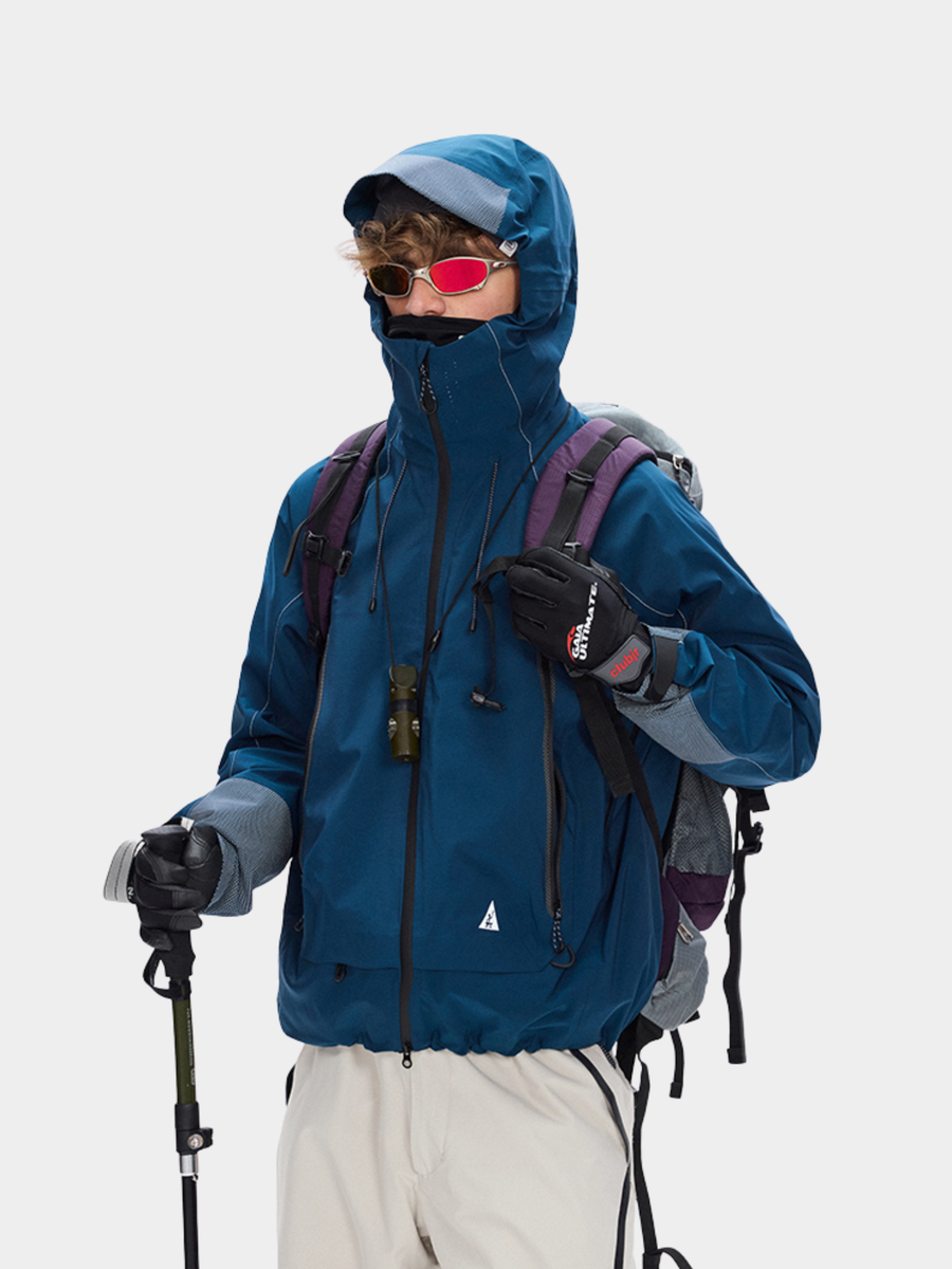 Steelcrest - Unisex Teflon 3-Proof 10k Waterproof Hard Shell Jacket