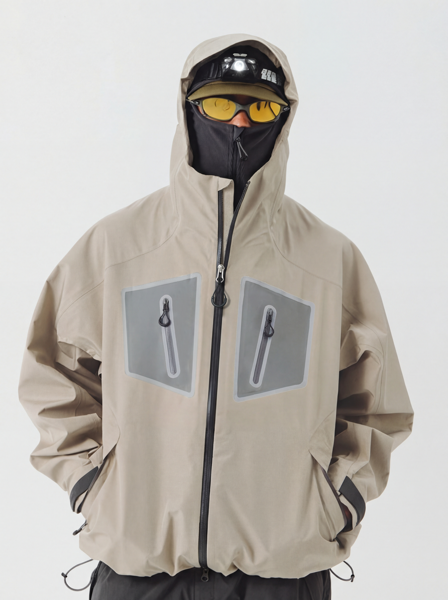 CougarCase - Unisex Waterproof Breathable Hard Shell Jacket