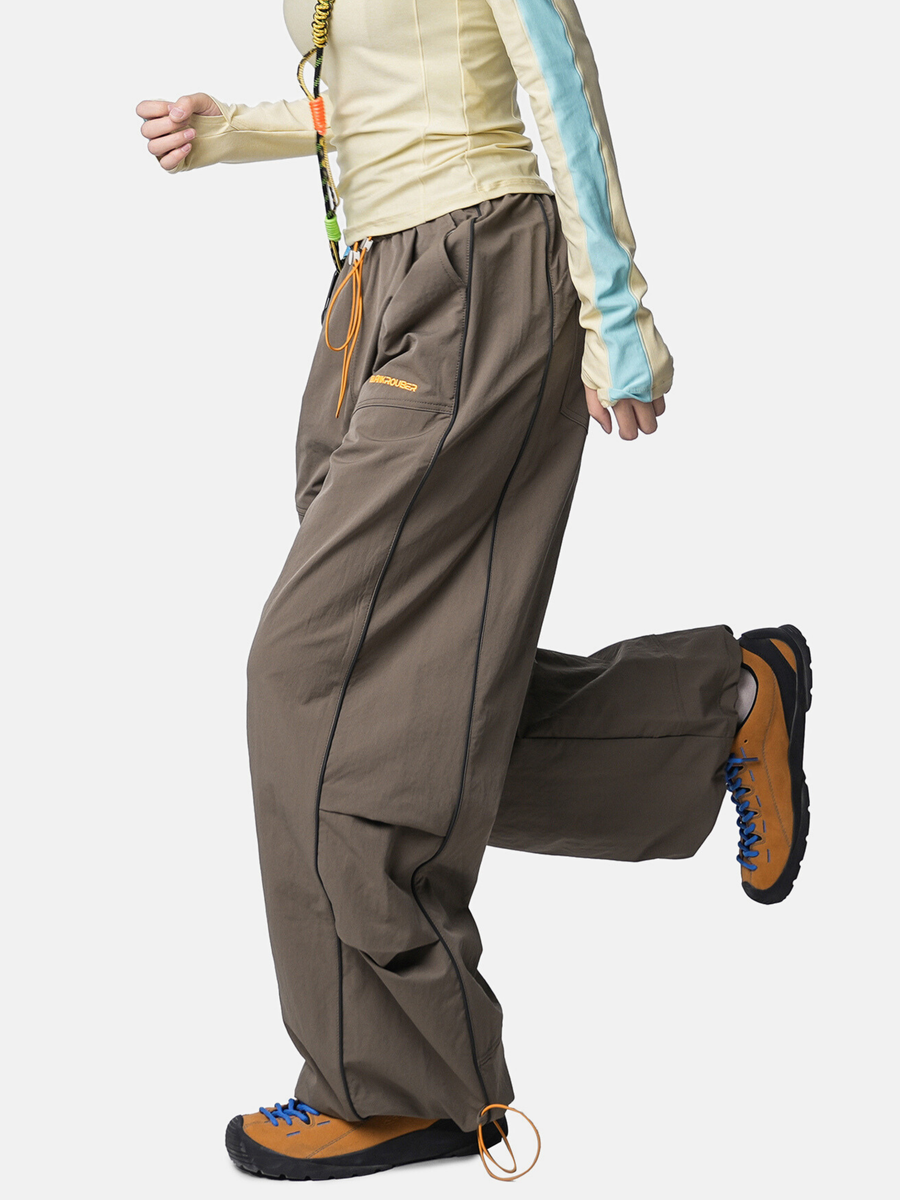 Earthtrail - Women's Straight-Leg Wide Cargo Paratrooper Pants