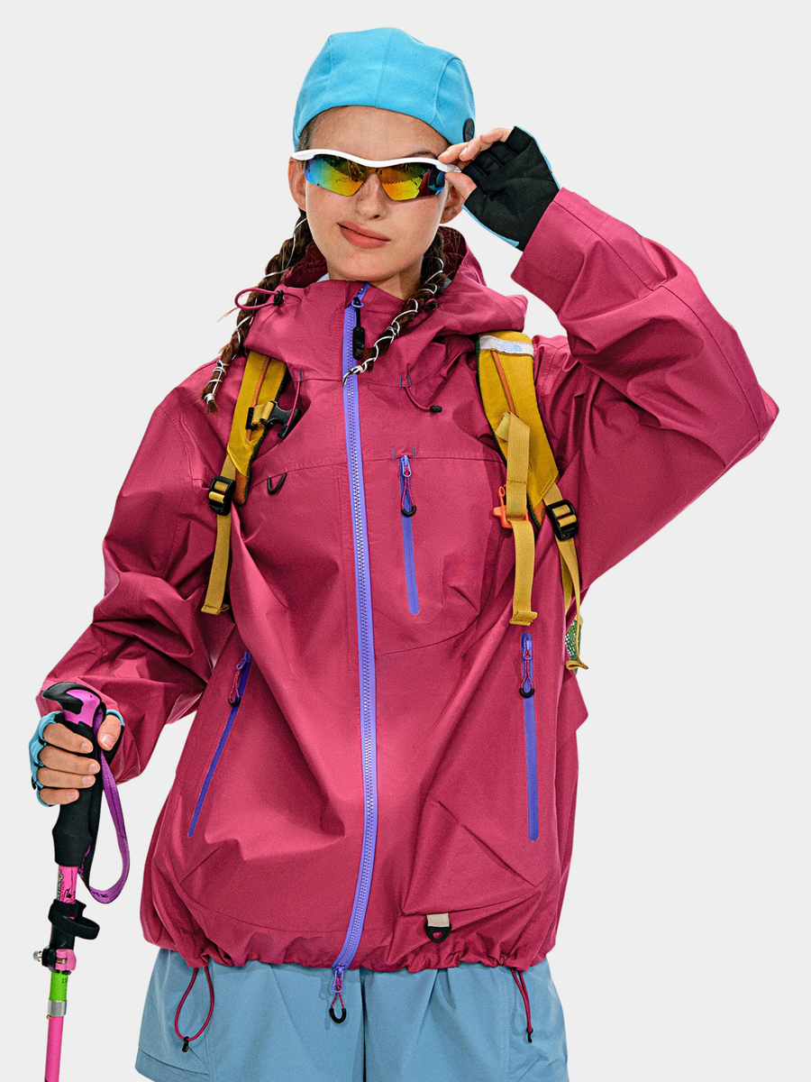CampGlove - Unisex 3-in-1 Fleece 15K Waterproof Hard Shell Jacket