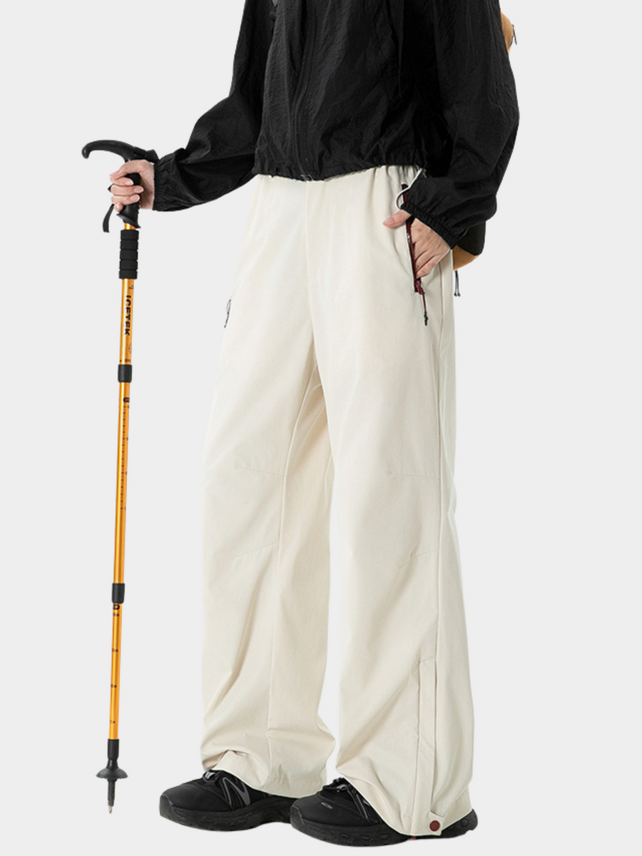 Aquatop - Women's Water-Repellent Windproof Loose Fit Cargo Pants