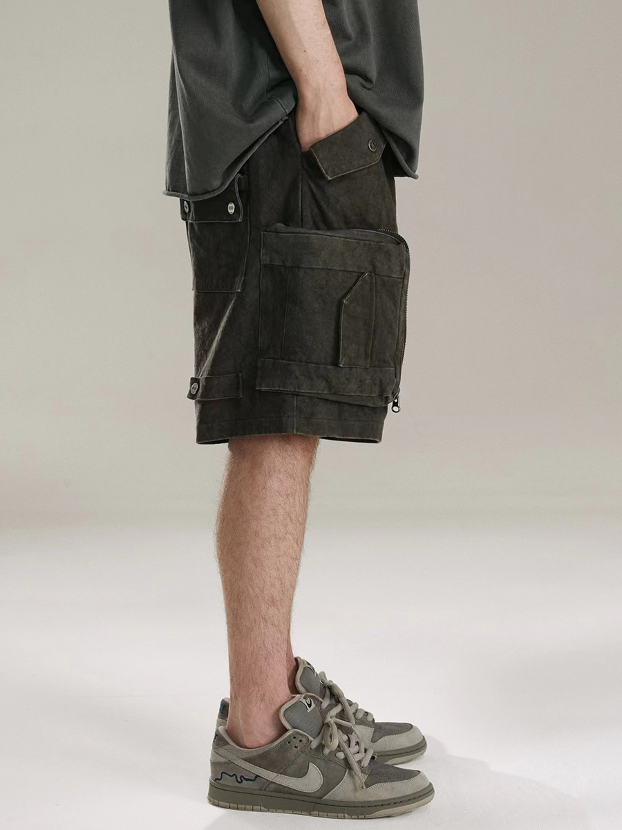 BlazeBench - Men's Tie-Dye Shorts