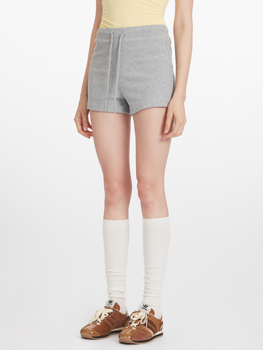 Leafall - Women's Cotton Stretch Athletic Shorts