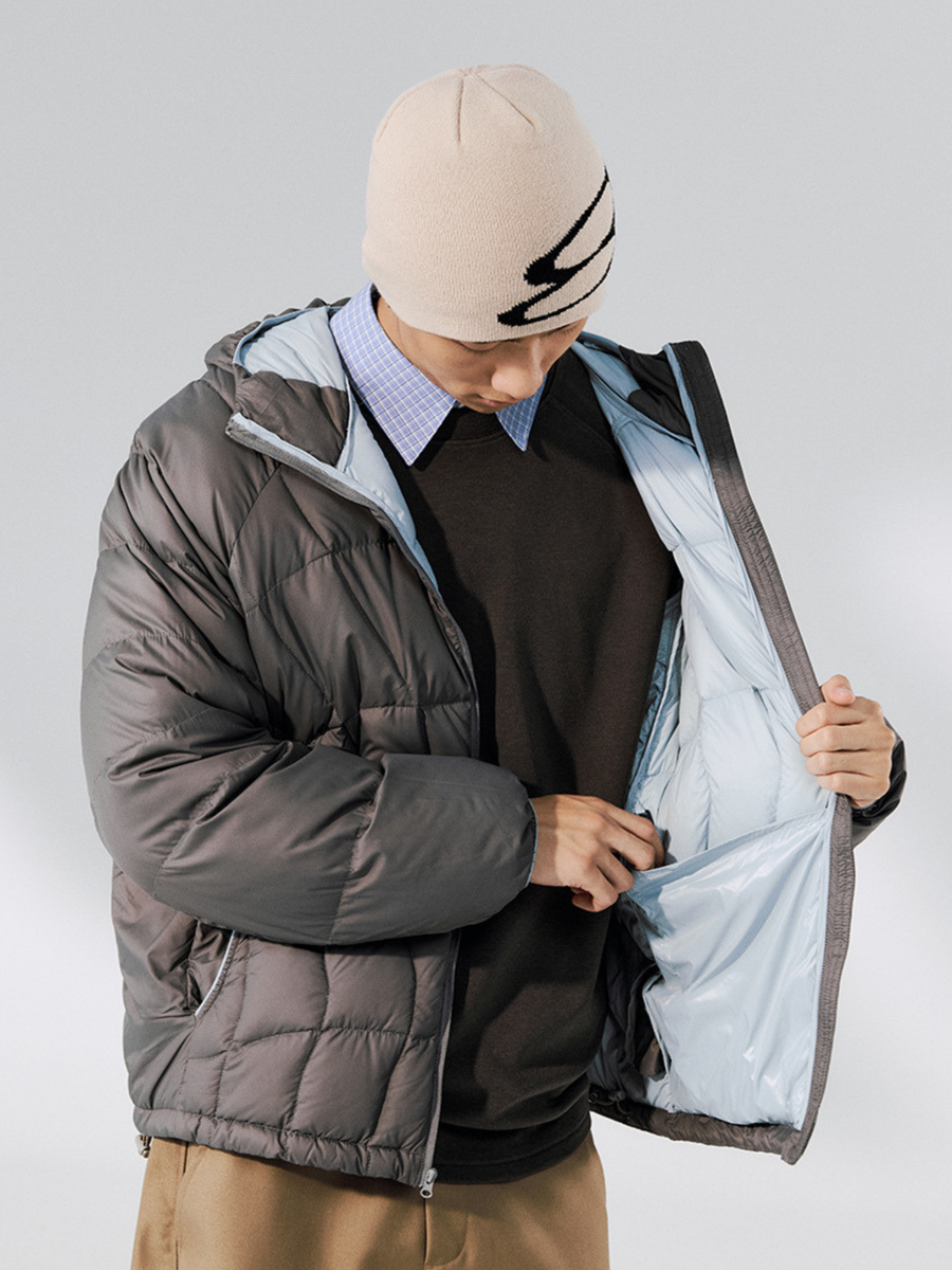 Ravenwing - Unisex Sorona Aura Lightweight Hooded Down Jacket