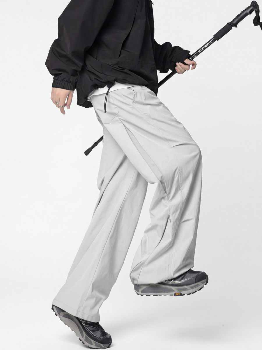 FireMat - Unisex Quick-Dry Wide-Leg Paratrooper Cargo Pants