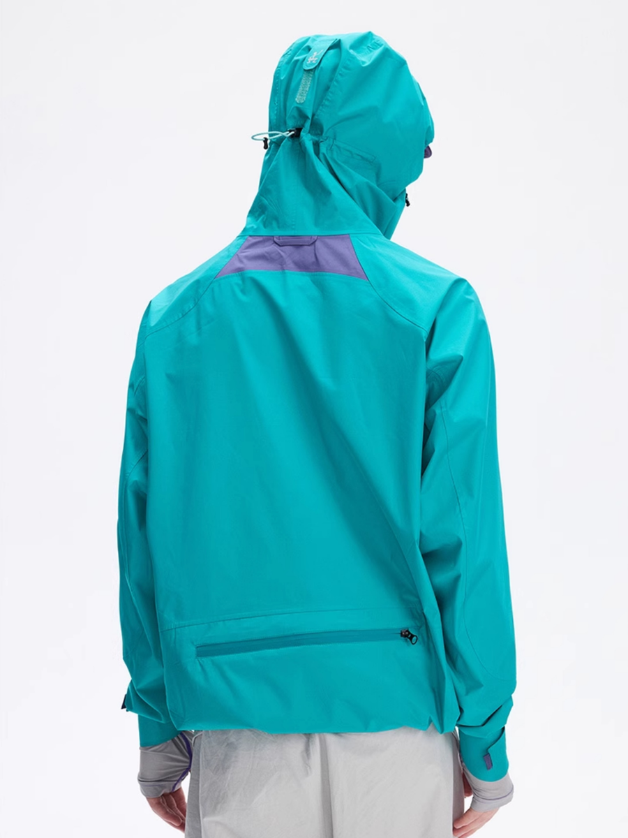 Ashcrack - Unisex Teflon 3-Proof Water-Repellent Hard Shell Jacket