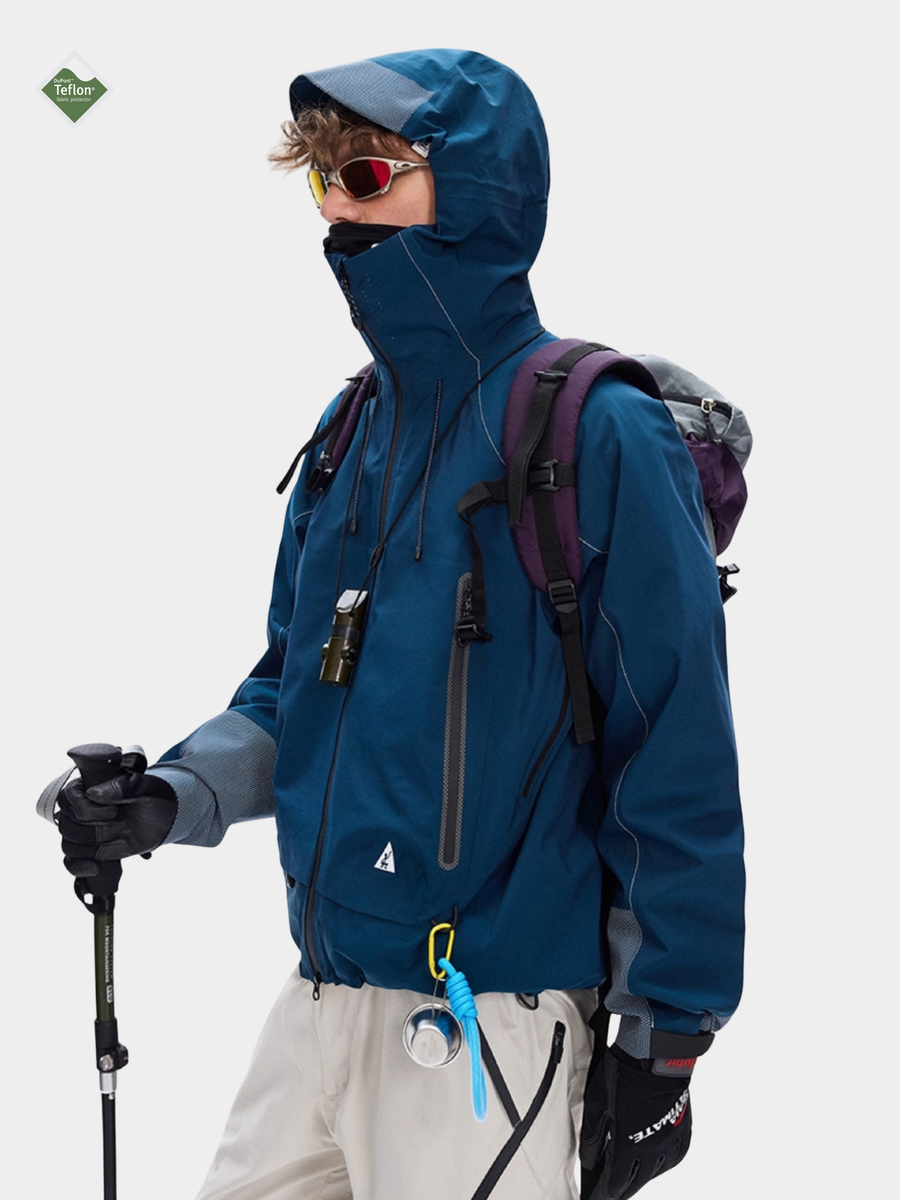 Steelcrest - Unisex Teflon 3-Proof 10k Waterproof Hard Shell Jacket