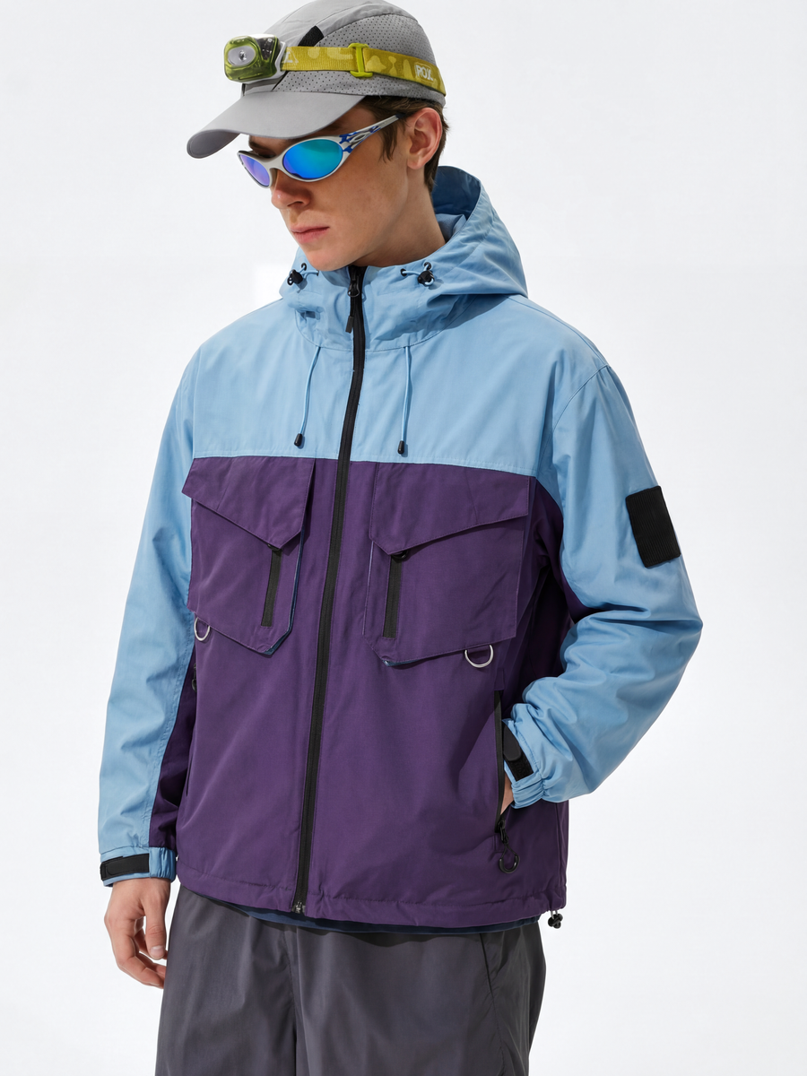 BluffMode - Unisex 3-in-1 Detachable Down Liner Water-Repellent Hard Shell Jacket