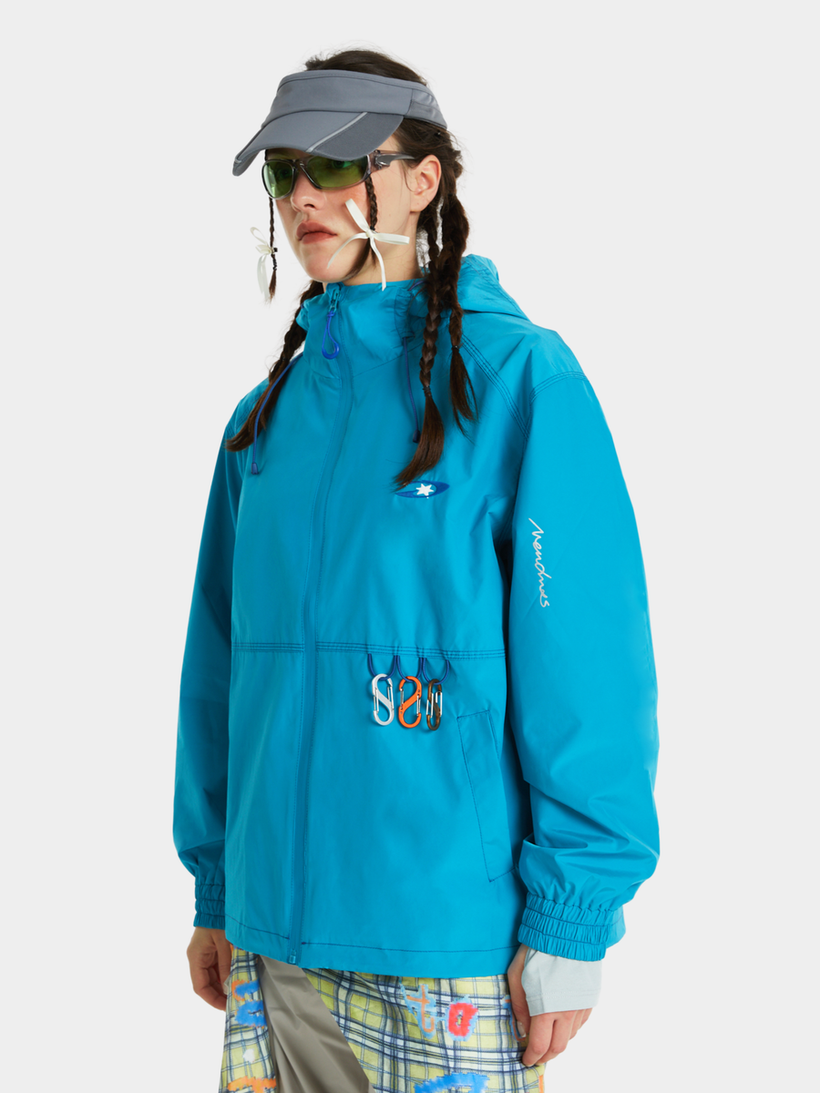 EchoDeck - Unisex ColorBlock Teflon Triple-Defense Shell Jacket