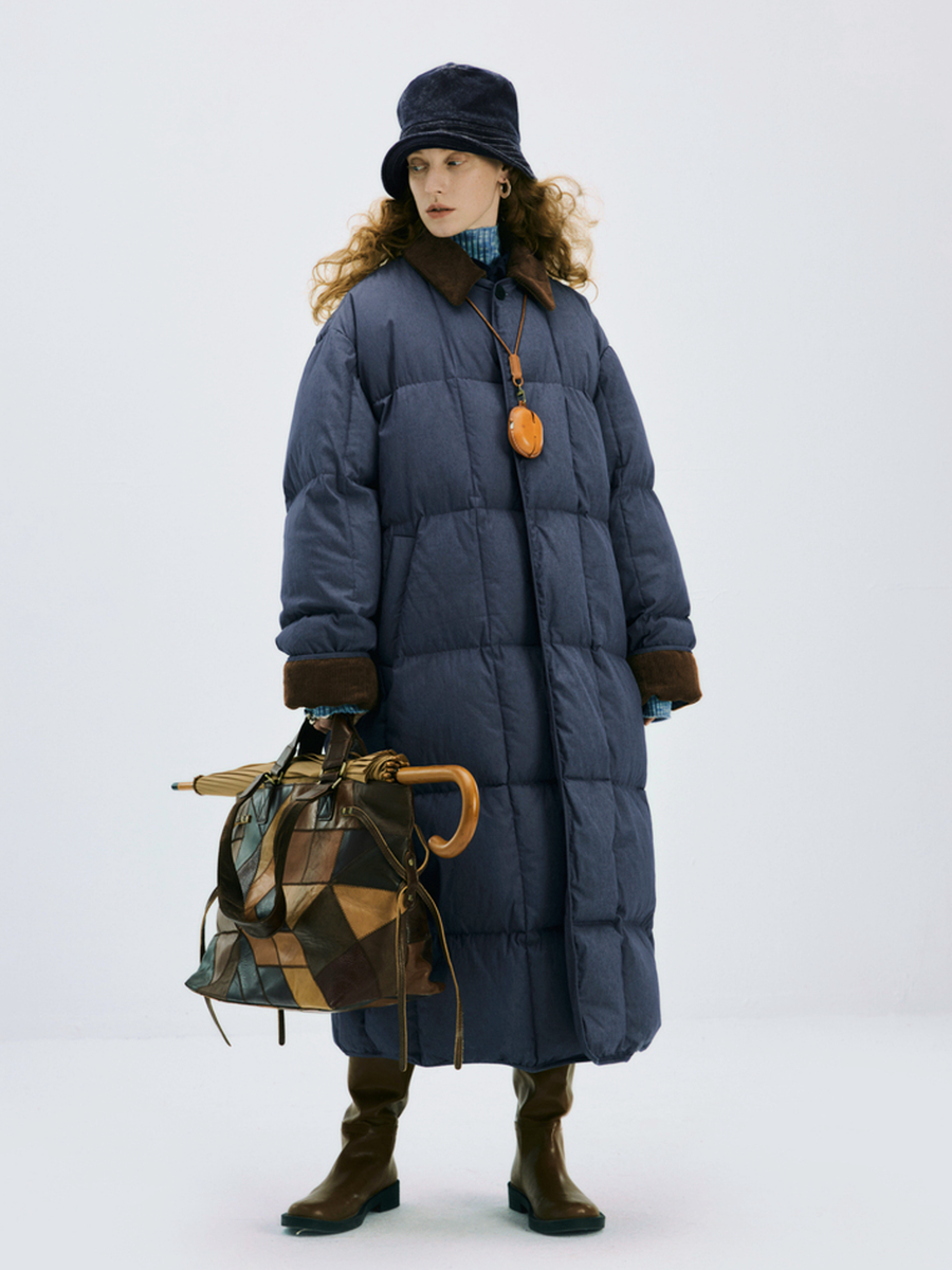 Nightdrift - Women's 90% White Duck Down Ultra‑Warm Over‑Knee Down Jacket