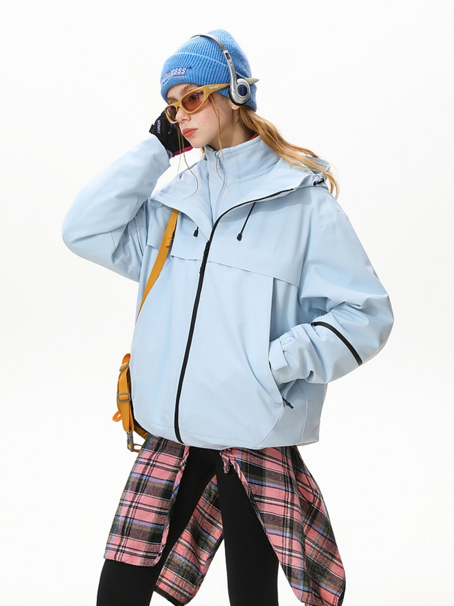 Cascade - Unisex Dopamine 3-in-1 Water-Repellent Hard Shell Jacket