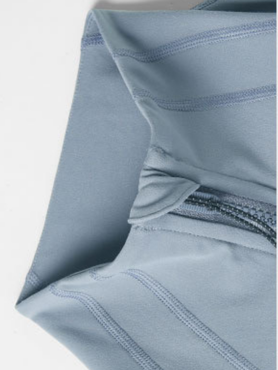 MesaPeak - Women's Fleece-Lined Slim-Fit Yoga Jacket with Thumbholes