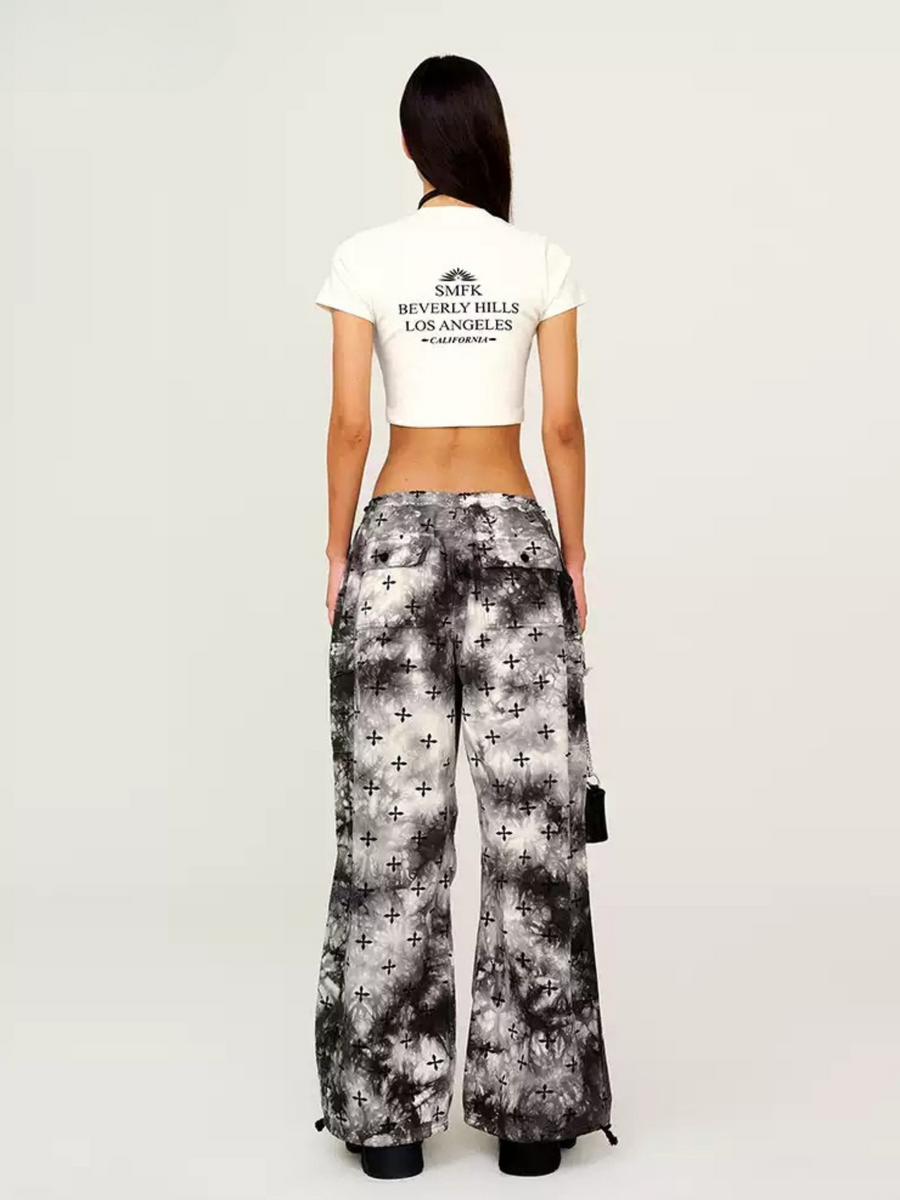 Aquamark - Women's Tie-Dye Cargo Paratrooper Pants