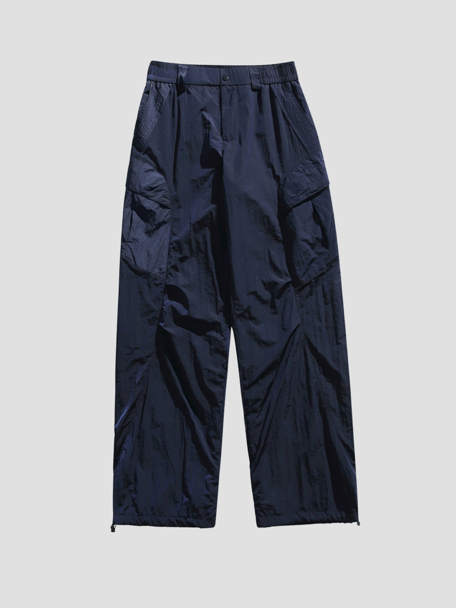 Emberwhisper - Unisex Metal Nylon Lightweight 3-Proof Cargo Pants