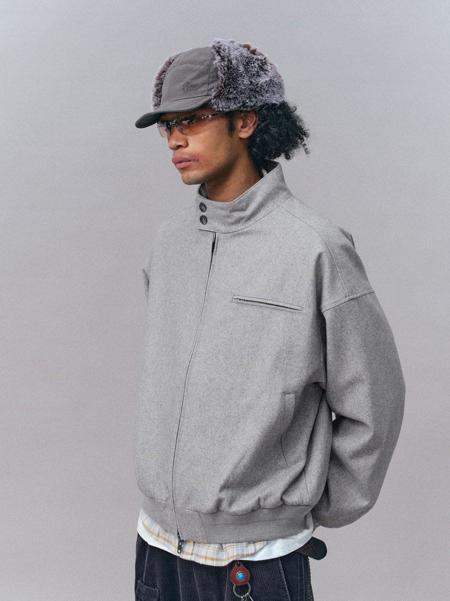 Moonreach - Men's Windproof Stand-Collar Harrington Jacket