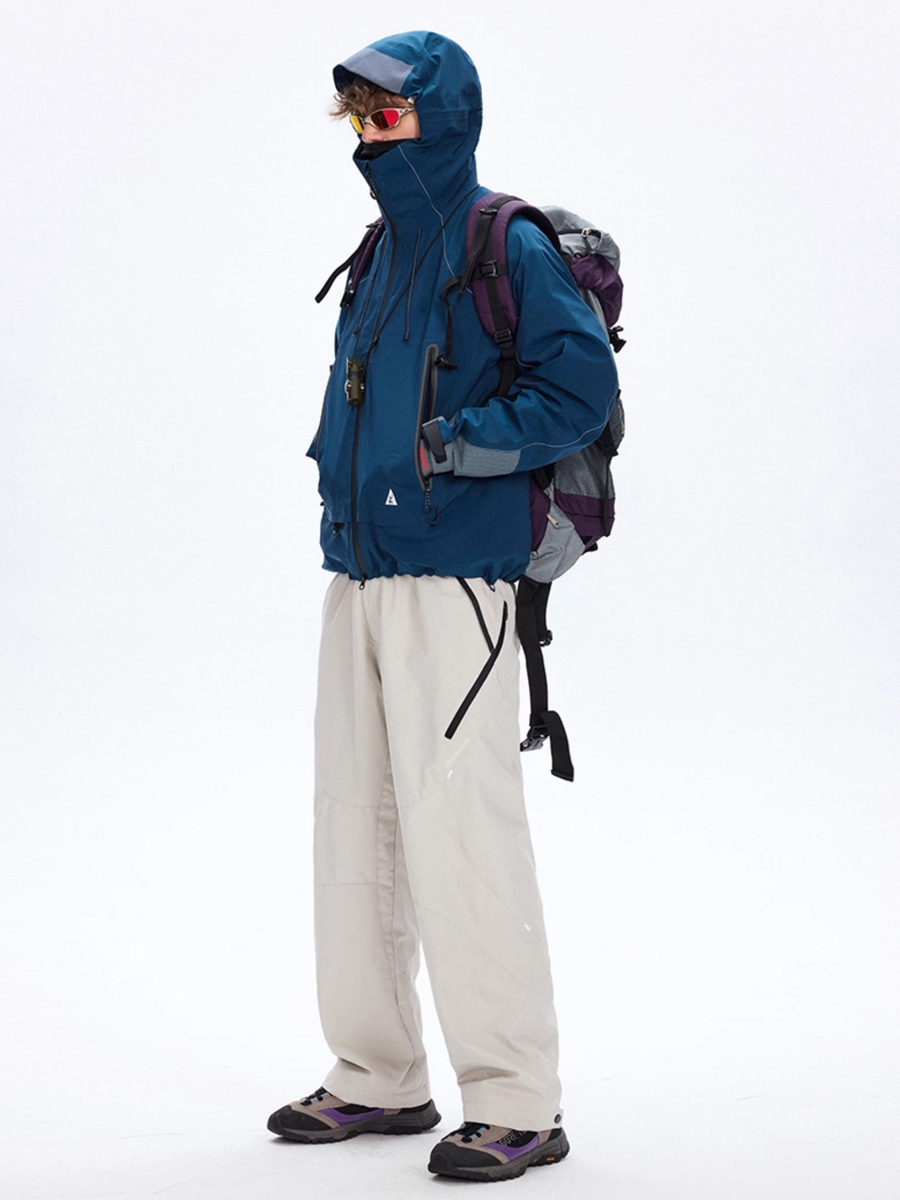 Steelcrest - Unisex Teflon 3-Proof 10k Waterproof Hard Shell Jacket