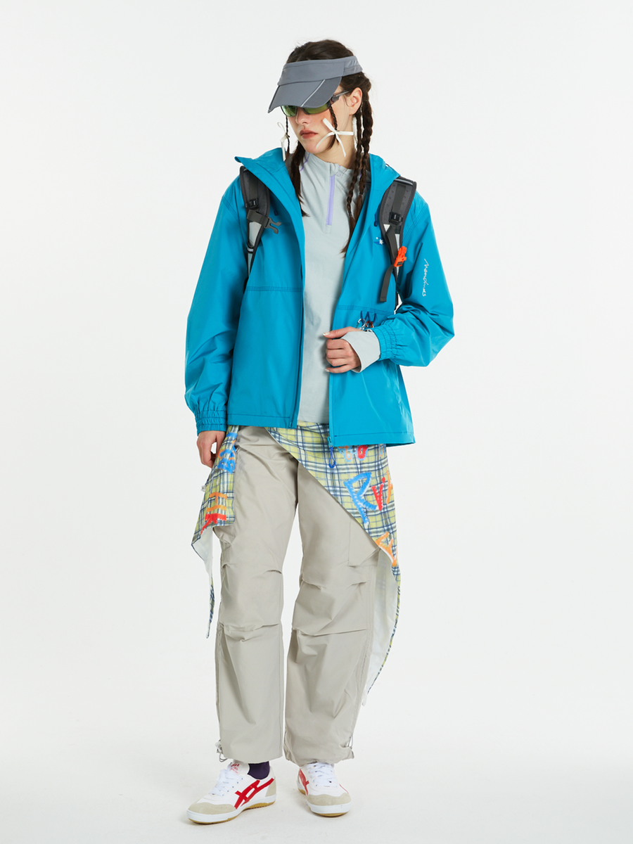 EchoDeck - Unisex ColorBlock Teflon Triple-Defense Shell Jacket