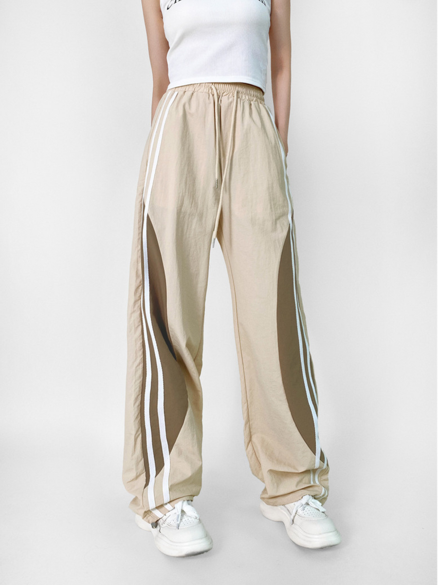 ThornMark - Women‘s Color-Block Side Stripe Sweatpants