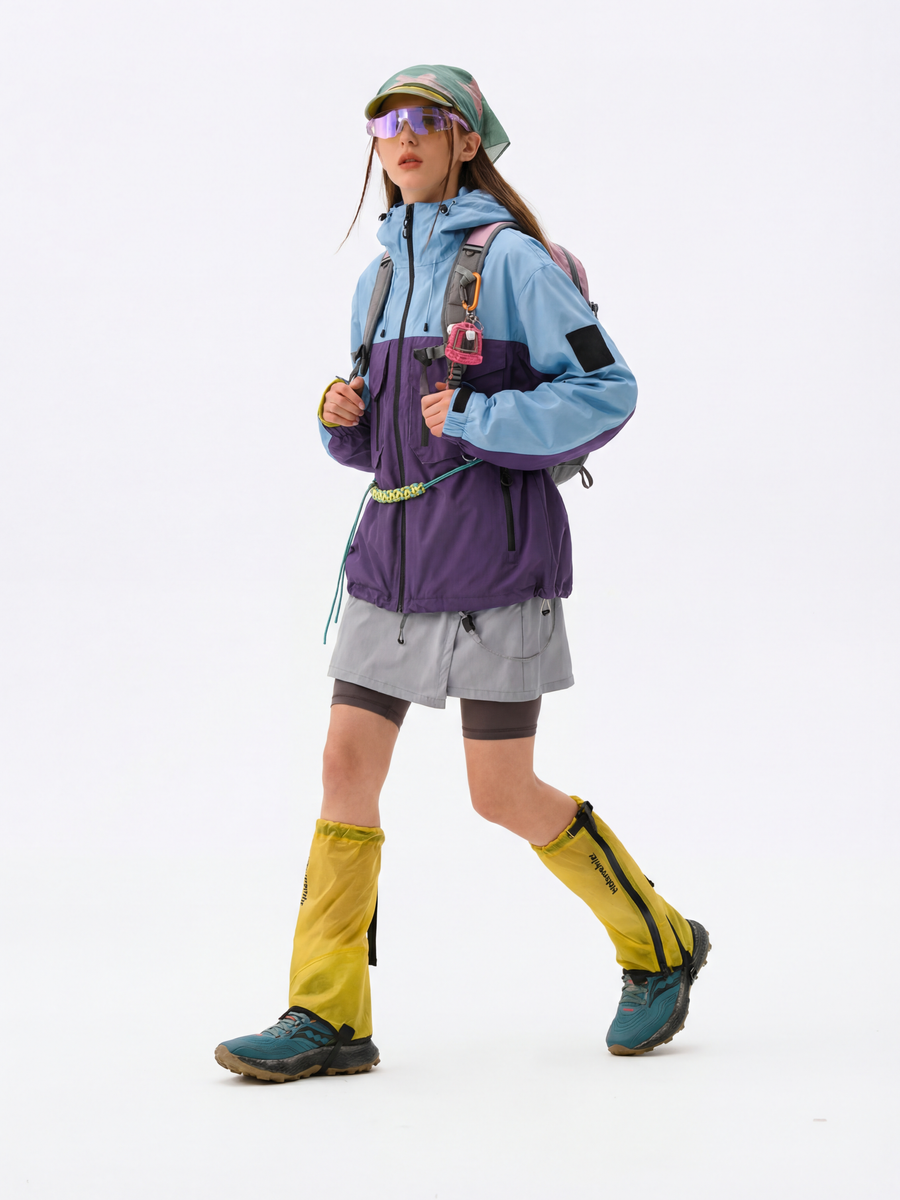 BluffMode - Unisex 3-in-1 Detachable Down Liner Water-Repellent Hard Shell Jacket