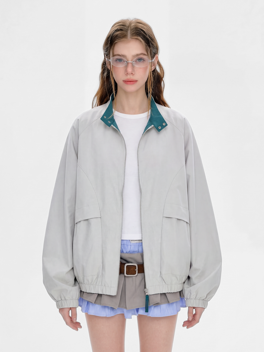 Fireecho - Windproof Stand-Collar Harrington Jacket