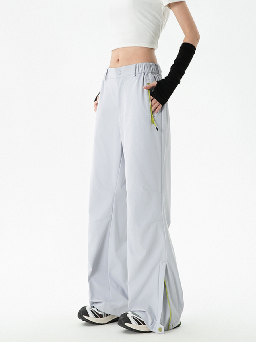 Aquatop - Women's Water-Repellent Windproof Loose Fit Cargo Pants