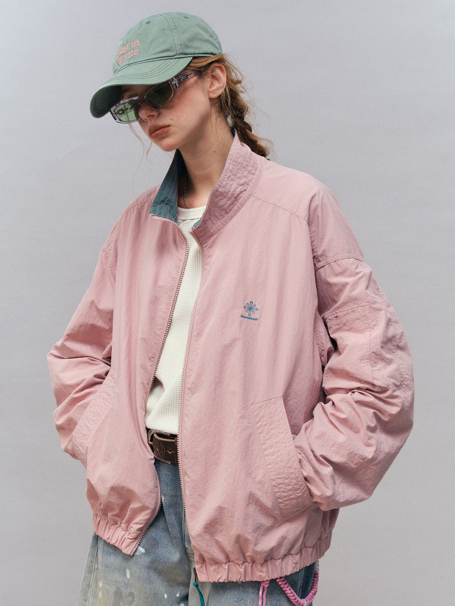 Stormstone - Water-Repellent Colorblock Stand-Collar Sports Jacket