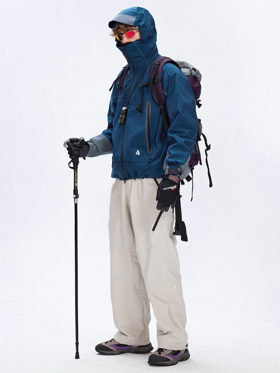 Steelcrest - Unisex Teflon 3-Proof 10k Waterproof Hard Shell Jacket
