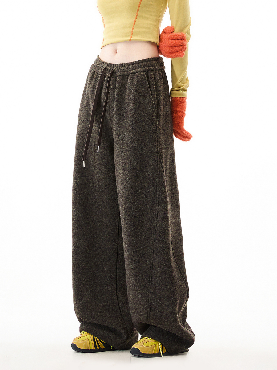 Quell - Women's Wool-Blend Heavy Drape Relaxed Pants