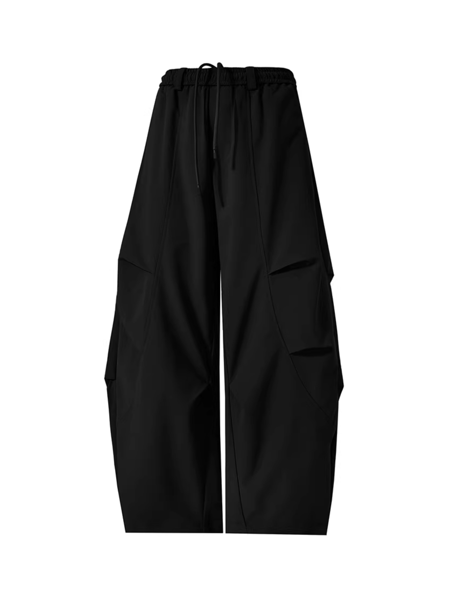 FoxPeak - Unisex Lightweight Utility Pleated Paratrooper Pants