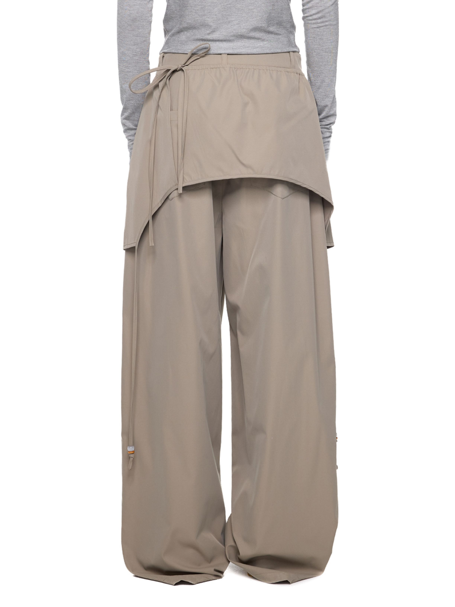 Darkclaw - Women's Two-Piece Detachable Belt Wide-Leg Pants