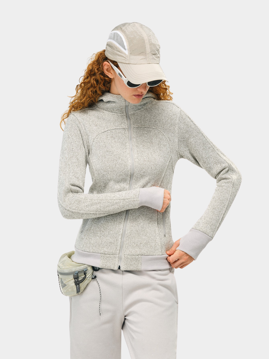 Ravenstorm - Women's Thermal Slim-Fit Hooded Short Jacket
