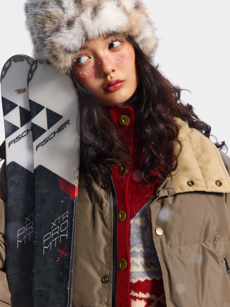 RavenLife - Women's Water-Repellent Stand Collar Insulated Jacket