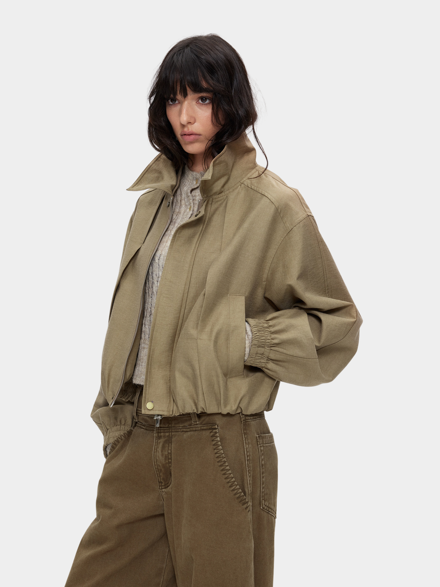 Ashflare - Women's TENCEL™ Linen Blend Structured Jacket