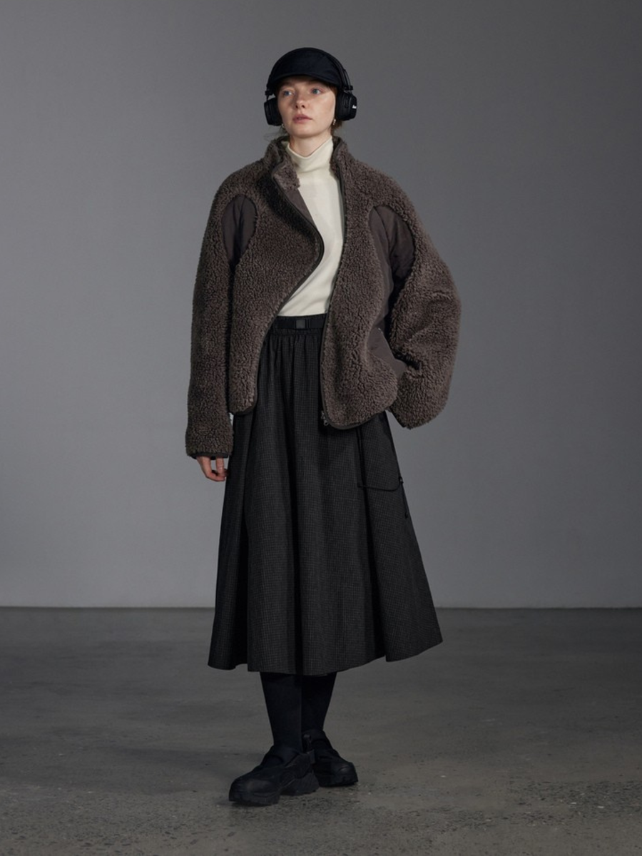 Moonspire - Women's Fleece-Lined Sherpa Hybrid Jacket