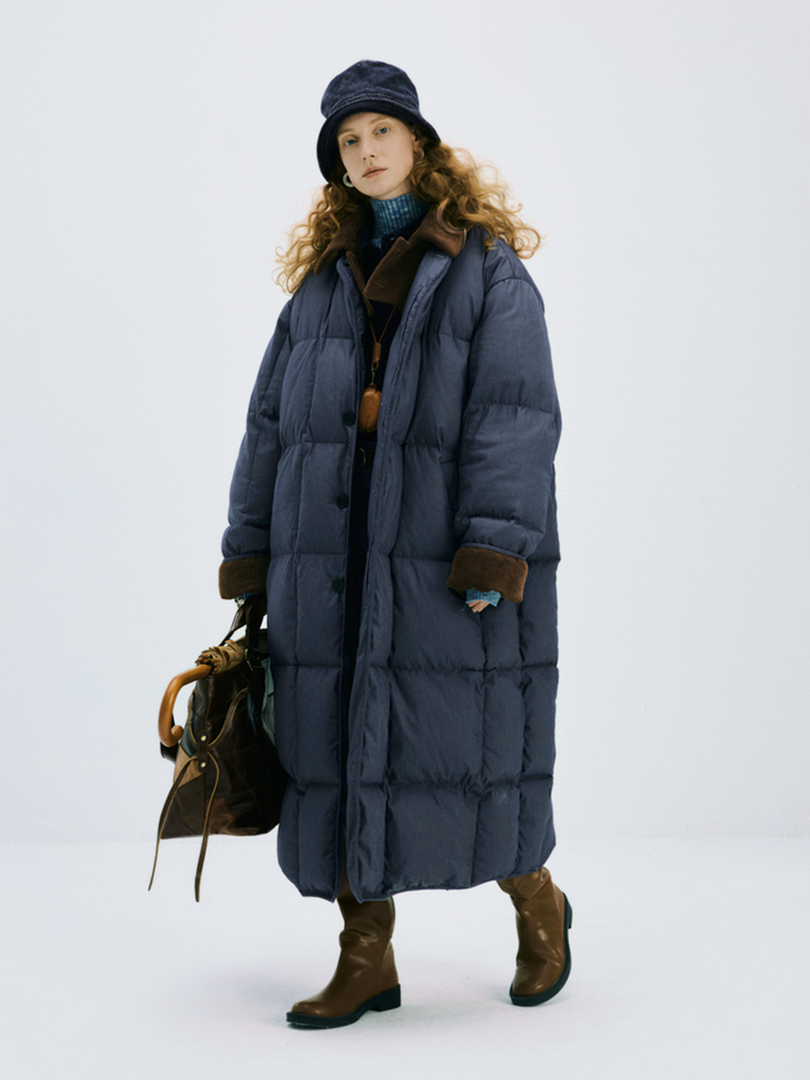 Nightdrift - Women's 90% White Duck Down Ultra‑Warm Over‑Knee Down Jacket