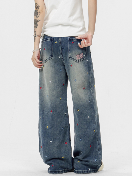 Expeditionary - Women's Star Embroidered Denim Jeans