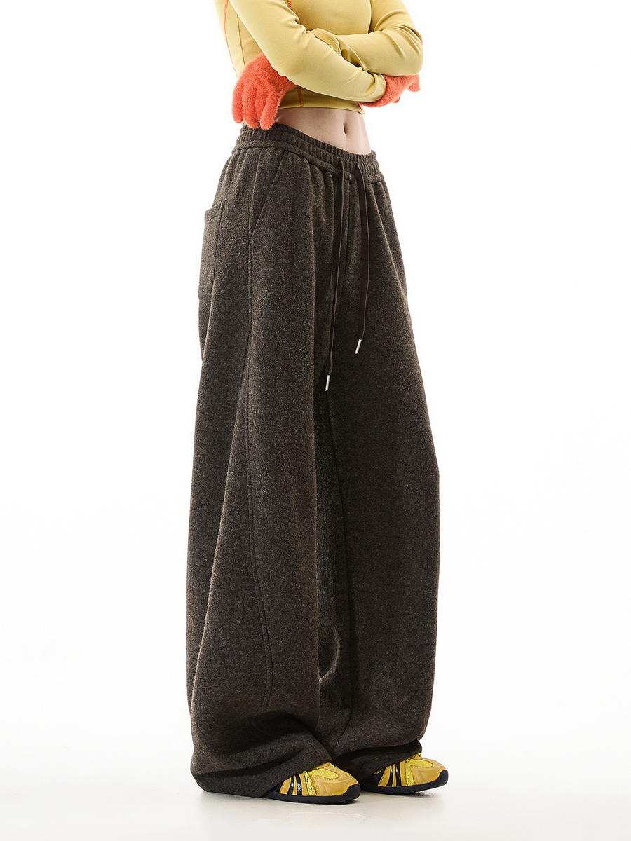 Quell - Women's Wool-Blend Heavy Drape Relaxed Pants