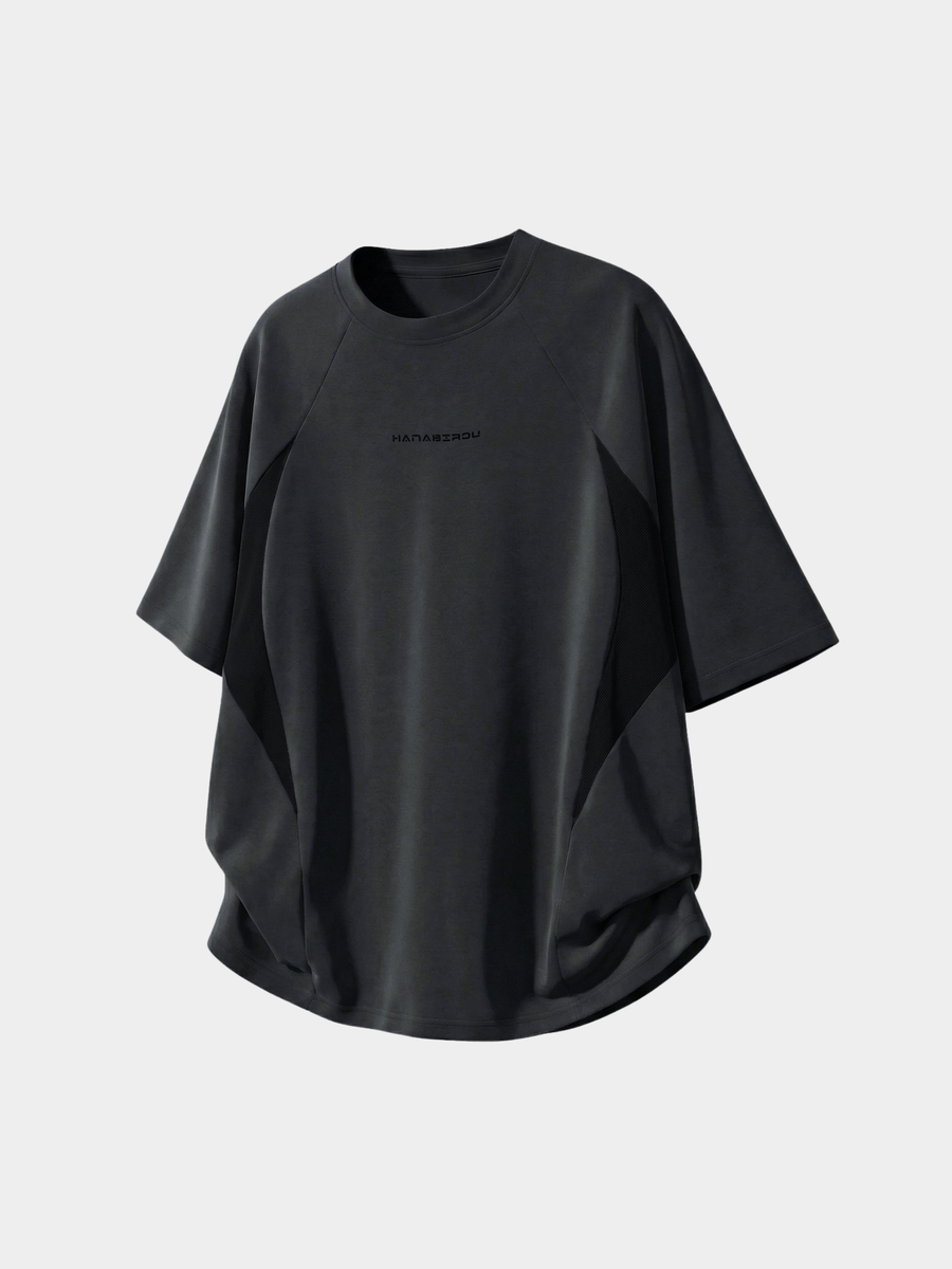 Emberclaw - Men's Cotton Panelled Breathable T-Shirt
