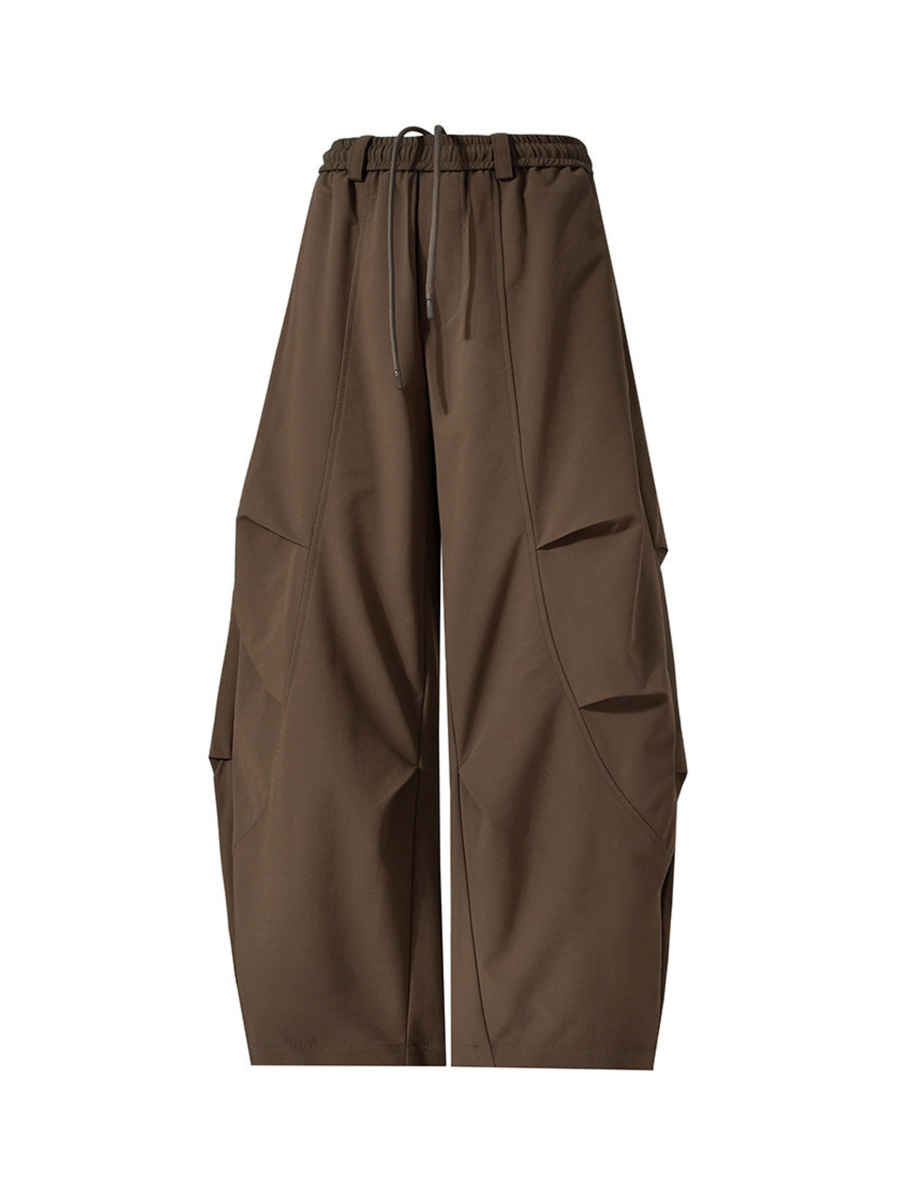 FoxPeak - Unisex Lightweight Utility Pleated Paratrooper Pants