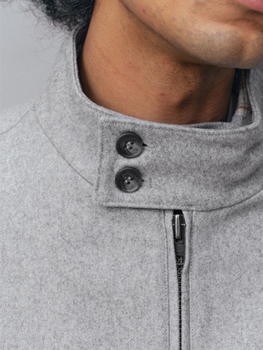 Moonreach - Men's Windproof Stand-Collar Harrington Jacket